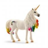 Iapa Unicorn Curcubeu Cu Strasuri Schleich-70524 foto