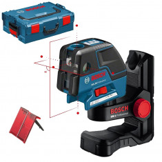 BOSCH GCL 25 + BM 1 Professional Nivela laser cu linii/puncte + Suport... foto