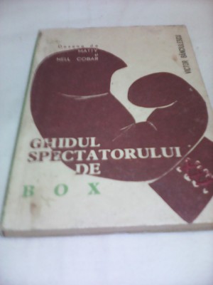 GHIDUL SPECTATORULUI DE BOX 1965 foto