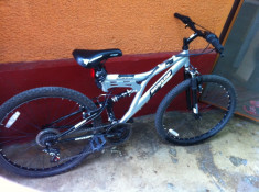 Mountain Bike Dunlop 26 inch, Dual Suspension foto