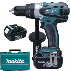 MAKITA DDF458RME Masina de gaurit si insurubat cu 2 acumulatori Li-Ion, 18V,... foto