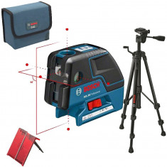 BOSCH GCL 25 + BS 150 Professional Nivela laser cu linii/puncte + Stativ... foto