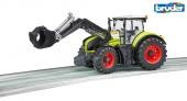 MINIMODELE 1:16 BR6 - TRACTOR CU INCARCATOR FRONTAL CLAAS AXION 950 - BRUDER foto