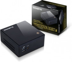 Gigabyte Sistem PC Gigabyte Brix GB-BXCEH-3205 negru mini foto