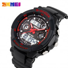 Ceas SUBACVATIC SKMEI S-Shock Sport Alarma Calendar ETC DUAL TIME | GARANTIE foto