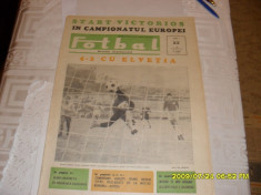 Revista Fotbal 3 11 1966 foto