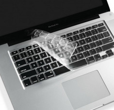 Husa de protectie pt tastatura US Macbook Pro Air Retina 13 15 17 TRANSPARENTA foto