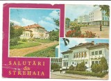 @carte postala(cod 2359/76) -SALUTARI DIN STREHAIA, Circulata, Printata