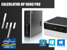 Calculator HP 6000 PRO SFF, Core2Duo E5500 2.9GHz, 4GB DDR3, 160GB, DVD-RW foto