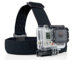 Curea elastica de montat pe cap GP23 compatibila cu iUni SJCAM si GoPro Hero 1,2,3, 3+ &amp;amp; 4 foto