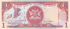 Bancnota Trinidad &amp;amp; Tobago 1 Dolar 2002 - P41b UNC foto
