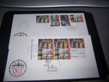 Olanda 1981 plic timbre+ colita copii, stampila Amsterdamm