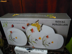 Set vesela pentru masa ROYAL PORCELAIN, 18 piese NOU foto