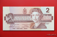 CANADA - 2 Dollars 1986 - aUNC foto