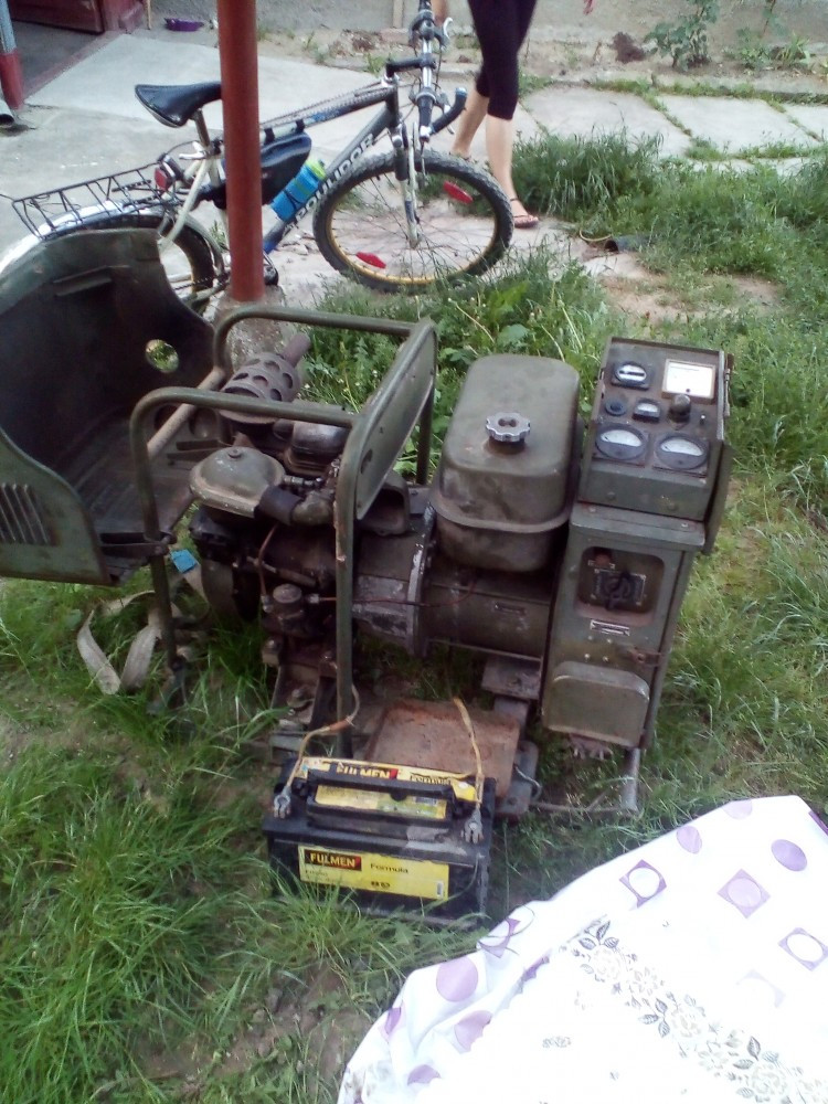 Generator curent rusesc de armata, 7,5Kw | arhiva Okazii.ro