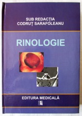 &amp;quot;RINOLOGIE&amp;quot;, Sub redactia Dr. Codrut Sarafoleanu, 2003. Absolut noua foto