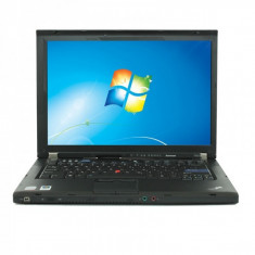 Laptop Lenovo ThinkPad T400, Core 2 Duo P8400, 4Gb DDR3, 100Gb, DVD-RW, Fara Baterie foto