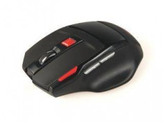 Mouse Natec optic Natec Wireless GENESIS V55 GAMING NMG-0280, 2000 DPI + DPI switch, negru foto