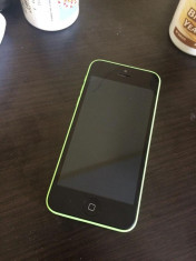 Vand/Schimb iphone 5c-verde 16 GB, liber de retea. foto