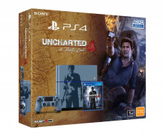 PS4 Sigilat Uncharted 4 Bundle foto