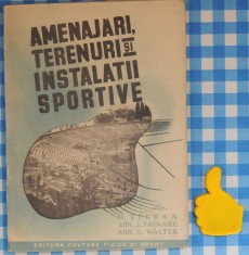 Amenajari terenuri si instalatii sportive M Epuran J Fainaru G Walter foto