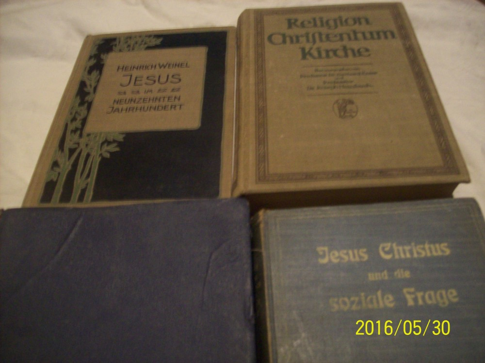 Carti vechi de religie in limba germana -4 bucati | Okazii.ro