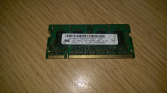 Memorie laptop 1 GB DDR2 PC2-6400 800 Mhz foto