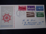 Olanda 1957 FDC NAVE, VAPOARE