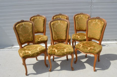 Set 6 scaune franceze foto