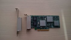 Placa de retea Chipset INTEL 4 porturi 1Gbit/s foto