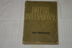 Dreptul international - coordonator F. I. Kojevnikov - Editura Stiintifica 1959 foto