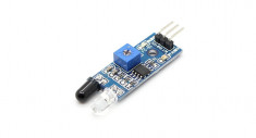 Senzor modul infrarosu de evitare a obstacolelor proximitate pentru Arduino foto