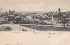 IASI , VEDERE PANORAMICA , CLASICA , CIRCULATA MAI 1904 foto