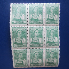 TIMBRE VECHI RUSIA 1937-1952 BLOC MNH