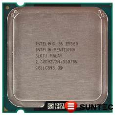Procesor Intel Pentium E5500 2.8 GHz, 2MB cache, socket LGA755 SLGTJ foto