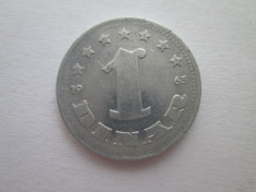 Iugoslavia 1 dinar 1963 foto