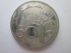 Namibia 50 cents 1993 foto