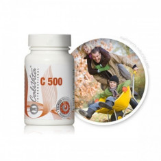 Vitamina C 500 mg - (100 Tablete) Calivita foto