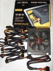MS-TECH MS-N920-VAL-CM 920W MODULARA Active PFC foto