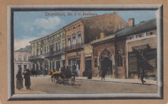 DOROHOI , STRADA I.C. BRATIANU , CIRCULATA OCT.1924 foto