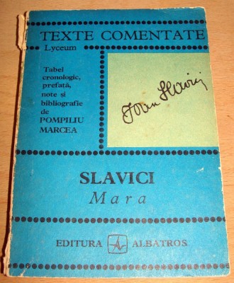 Mara - Ioan Slavici foto