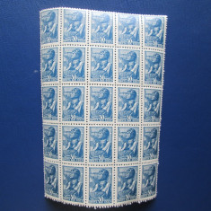 TIMBRE VECHI RUSIA 1939-1943 BLOC DANTELAT