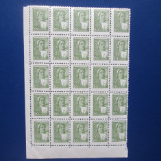 TIMBRE VECHI RUSIA 1949-1956 DANTELAT BLOC MNH