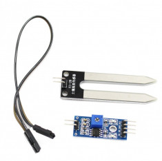 Higrometru modul senzor de umiditate sol pentru Arduino Raspberry pi + cabluri foto