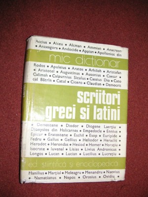 Scriitori Greci si Latini -N.I. Barbu , Adelina Piatkowski foto