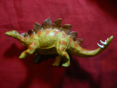 Figurina Dinozaur- Stegosaurus ,plastic , L=15 cm , CE foto