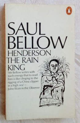 SAUL BELLOW - HENDERSON THE RAIN KING (LB. ENGLEZA / PENGUIN BOOKS, 1975) foto