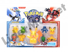 Set 9 figurine Pokemon Go foto