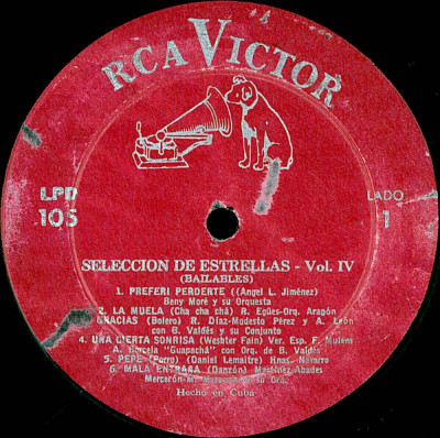 Various - Seleccion De Estrellas - Vol. IV (Hecho en Cuba) (Vinyl) foto