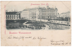 #1812- Romania, Temesvar, Timisoara, Josefini, c.p. circ. 1899: Piata Kuttl foto